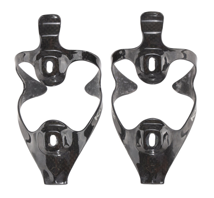 Profile Design Karbon Lite Carbon 3K Weave Bottle Cage PAIR Glossy Black 22 Gram