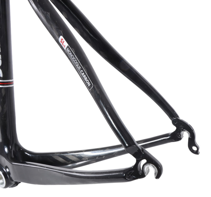Scattante SL6 Race Carbon Road Bike Frameset MED 53cm BLACK 700c Rim Brake 2008