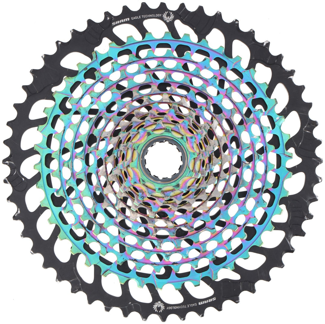 SRAM XX1 Eagle XG-1299 AXS 12 Speed Mtn Bike Cassette 10-52T Oil Slick XD 520%
