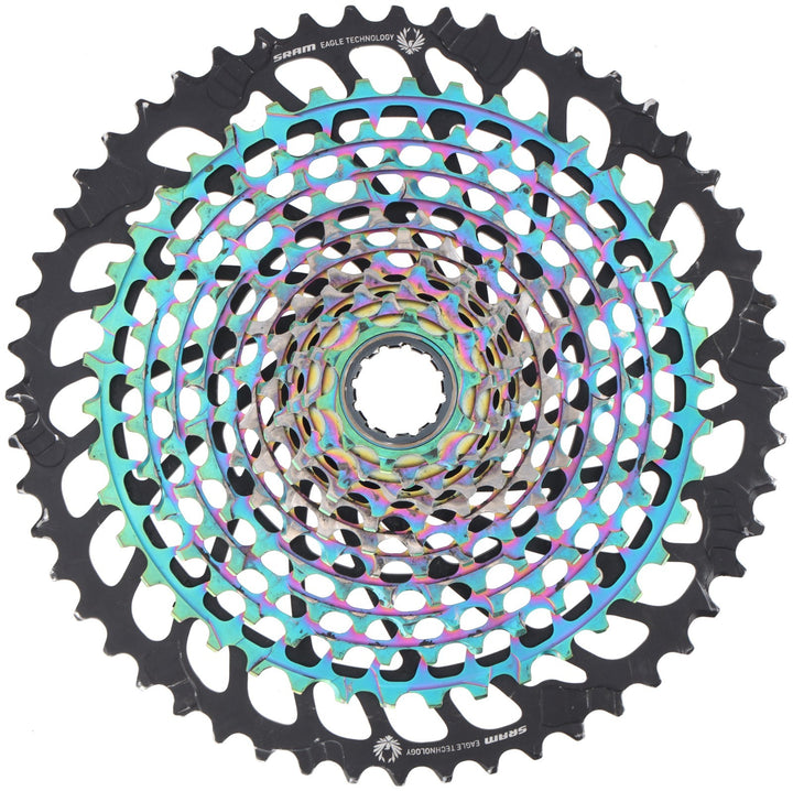 SRAM XX1 Eagle XG-1299 AXS 12 Speed Mtn Bike Cassette 10-52T Oil Slick XD 520%