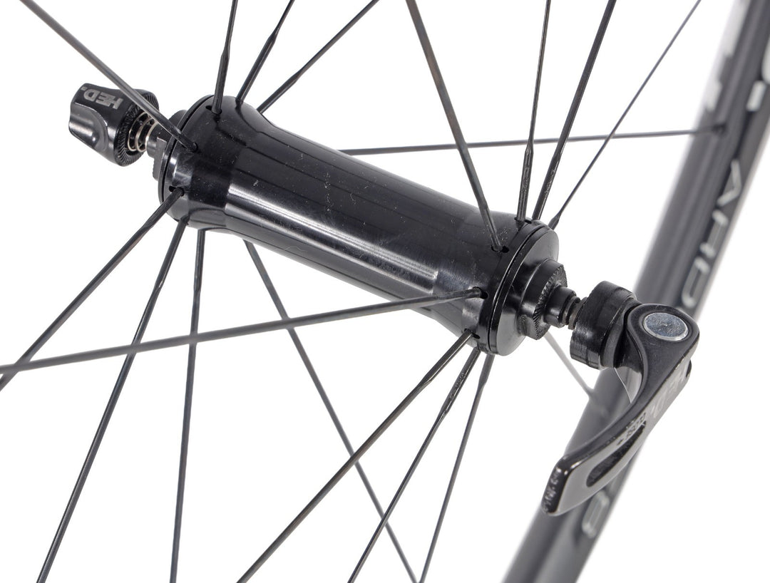 HED Ardennes Alloy Clincher Road Bike FRONT Wheel 700c QR Rim Brake Radial Race