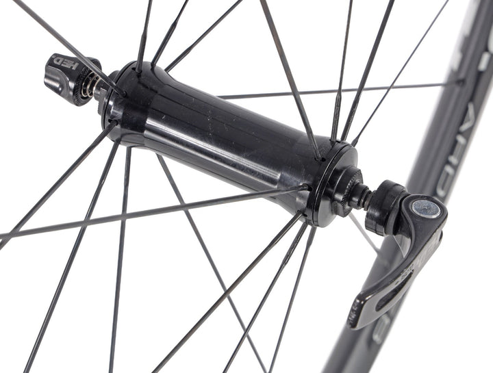 HED Ardennes Alloy Clincher Road Bike FRONT Wheel 700c QR Rim Brake Radial Race