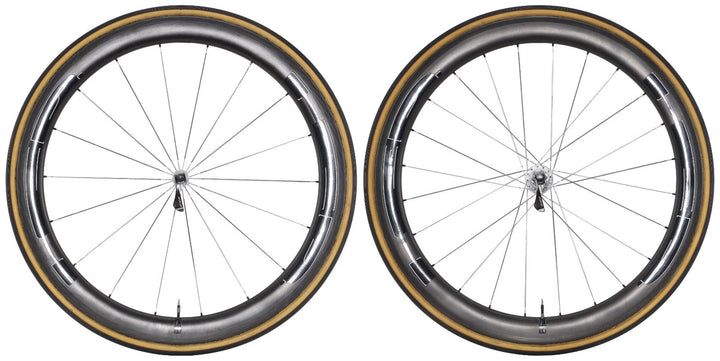 HED SCT 1 55 Carbon Tubular Road Bike Wheelset 700c 11 Sp QR Rim Vittoria Corsa