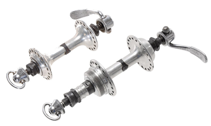 Campagnolo Record Low Flange Road Bike Hub Set 36H 100/132.5mm QR ENG Thread