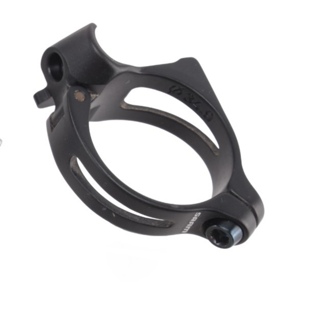 SRAM Red eTap 2 x 11 Speed Road Front Derailleur Braze-On w/ Adaptor NO Battery