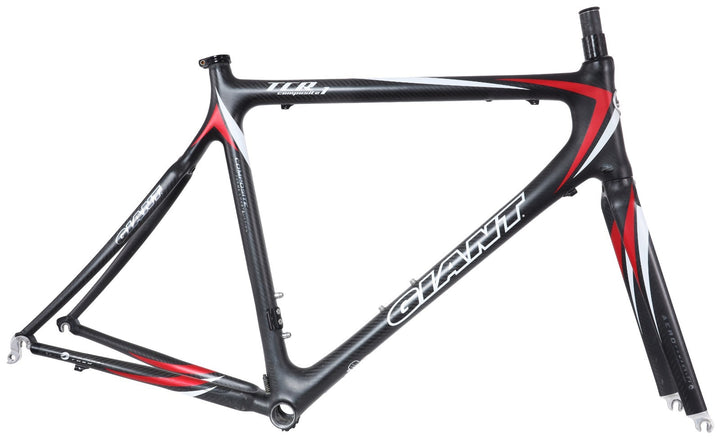 Giant TCR 1 Composite Carbon Road Bike Frameset LG Black 700c Rim QR 2004