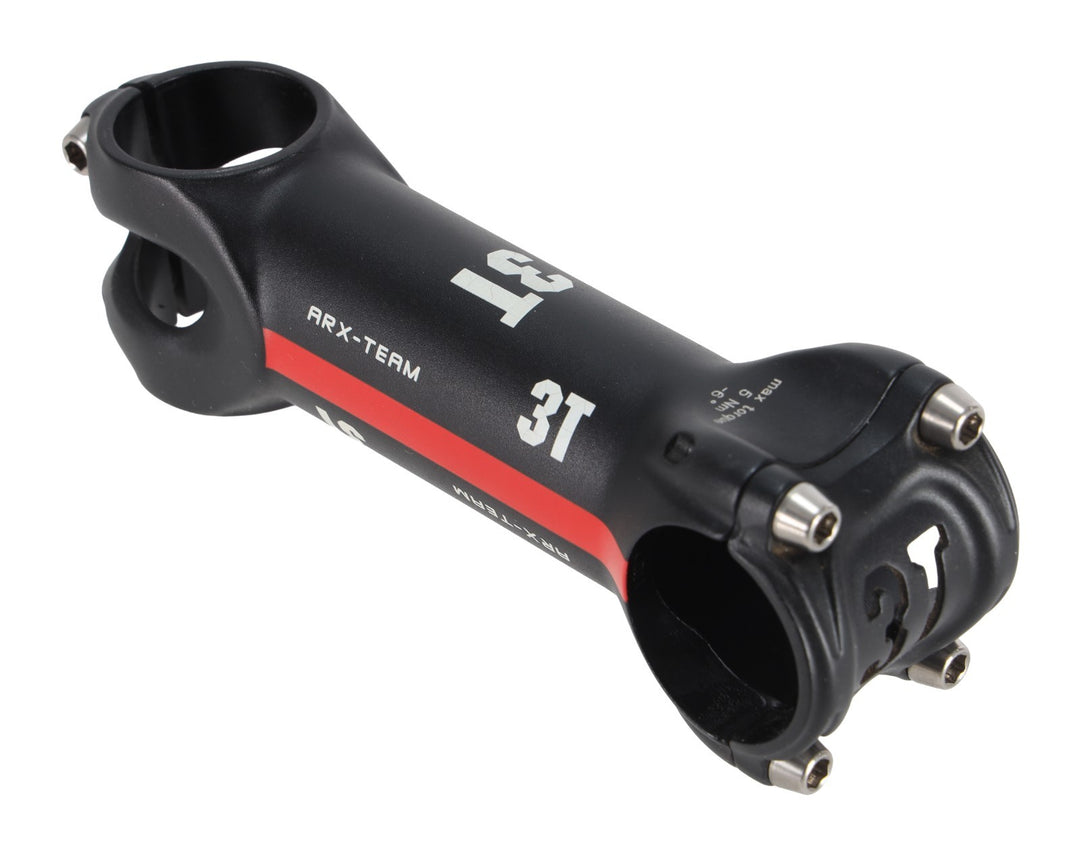 3T ARX-TEAM Alloy Road Bike Stem 31.8x 110mm BLACK 6º 1-1/8"