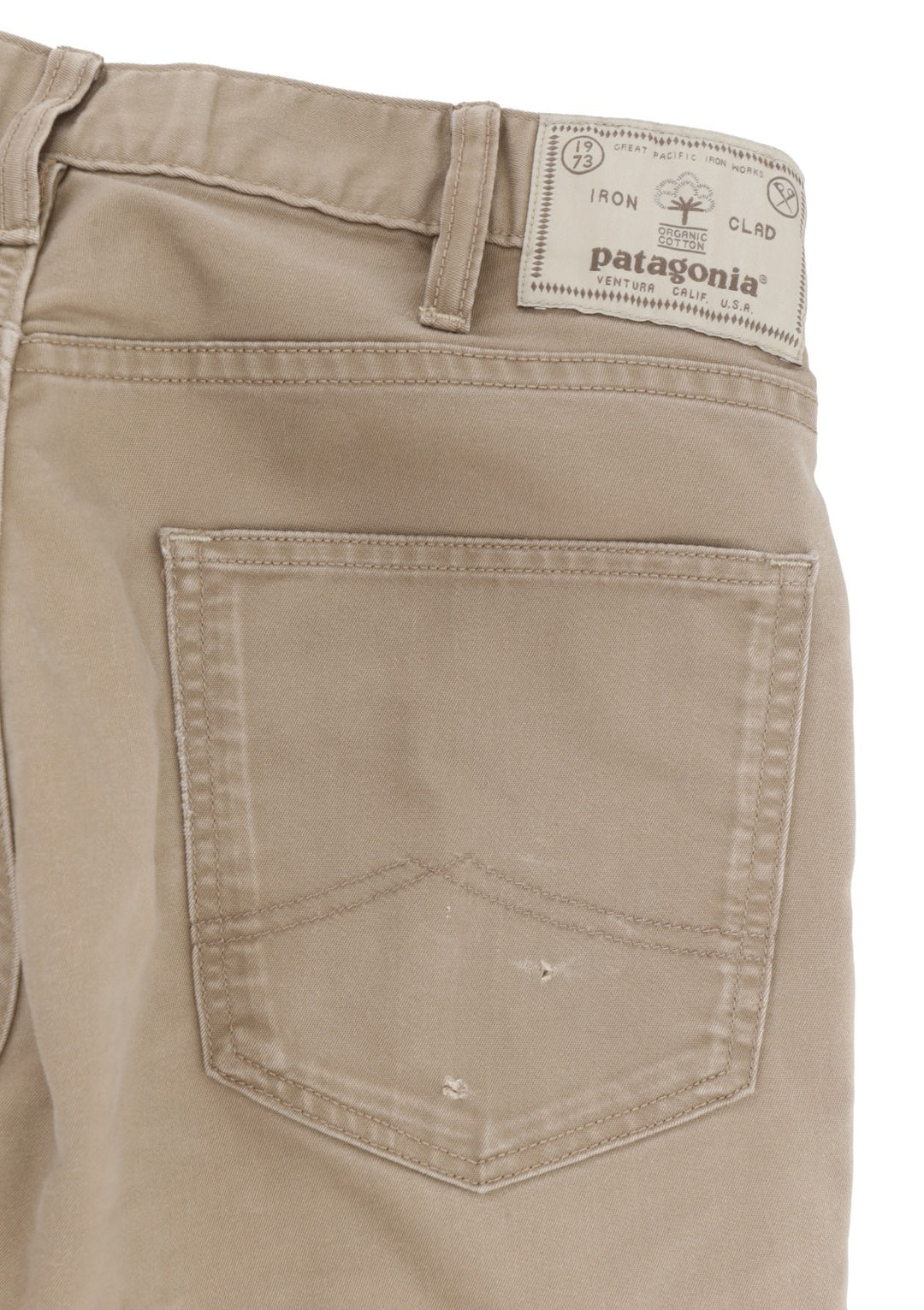 Patagonia Performance Twill Jeans Men 32 x 32in Straight Fit Tan Ironclad