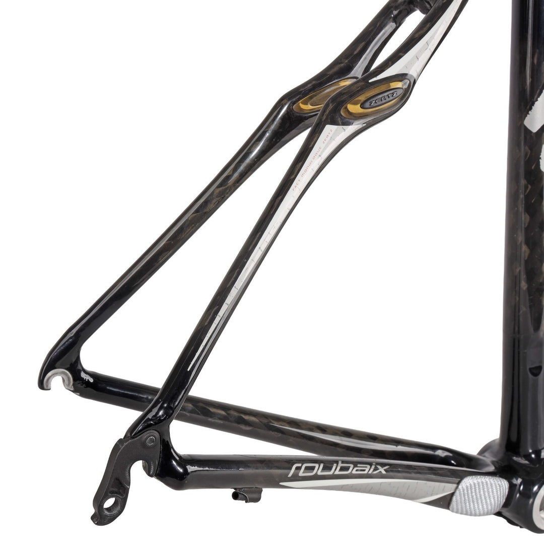 Specialized Roubaix Pro Carbon Road Bike Frameset 58cm BLACK 700c QR Rim 2008