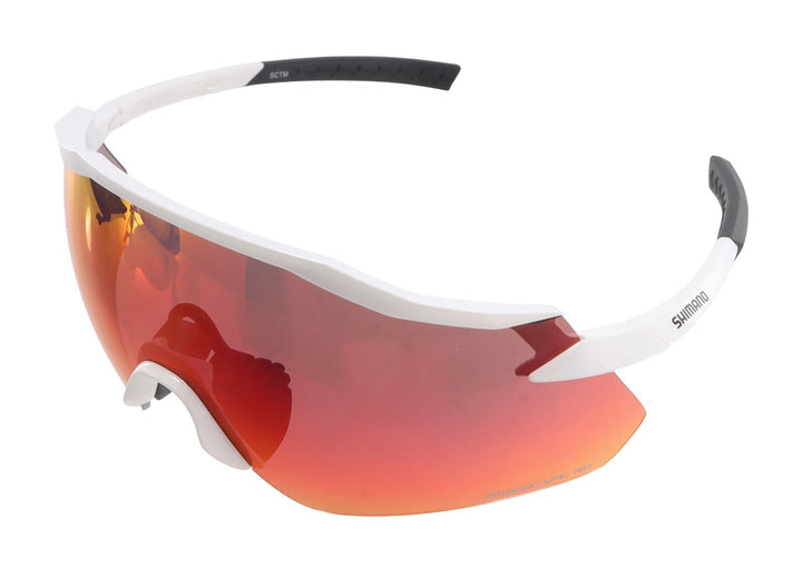 Shimano Equinox Cycling Sunglasses GLOSS WHITE Ridescape RD Lens CE-EQNX4 Road