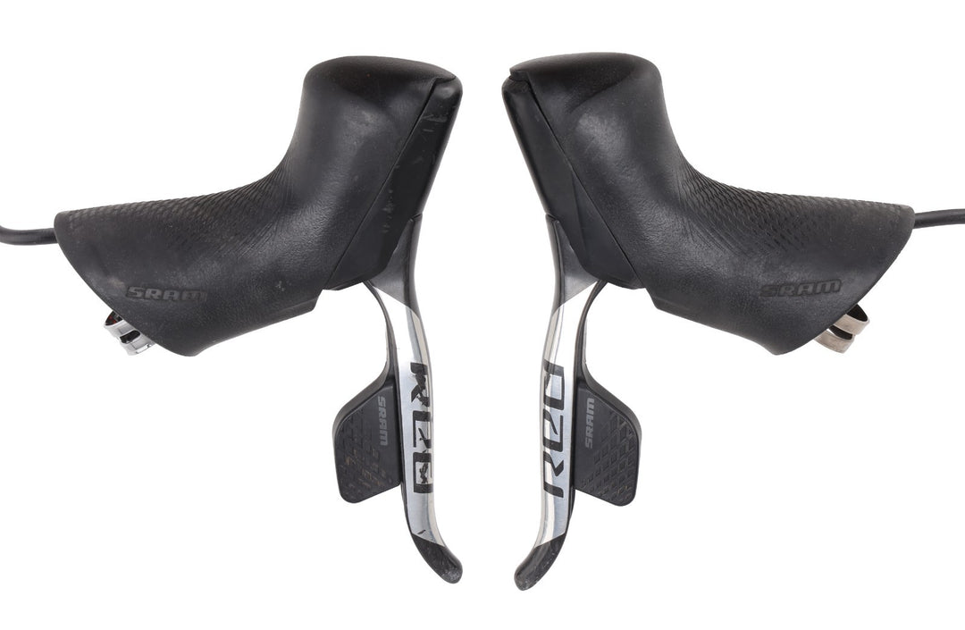 SRAM Red eTap AXS HRD 2x 12 Spd Road Bike Shifter SET w/ Calipers ED-RED-D1 Flat