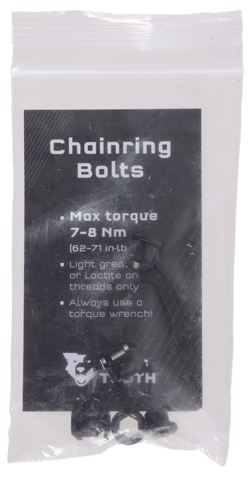 Wolf Tooth Drop-Stop B 110 BCD Asymmetric Road Bike Chainring 44T 4-Bolt 11 Spd