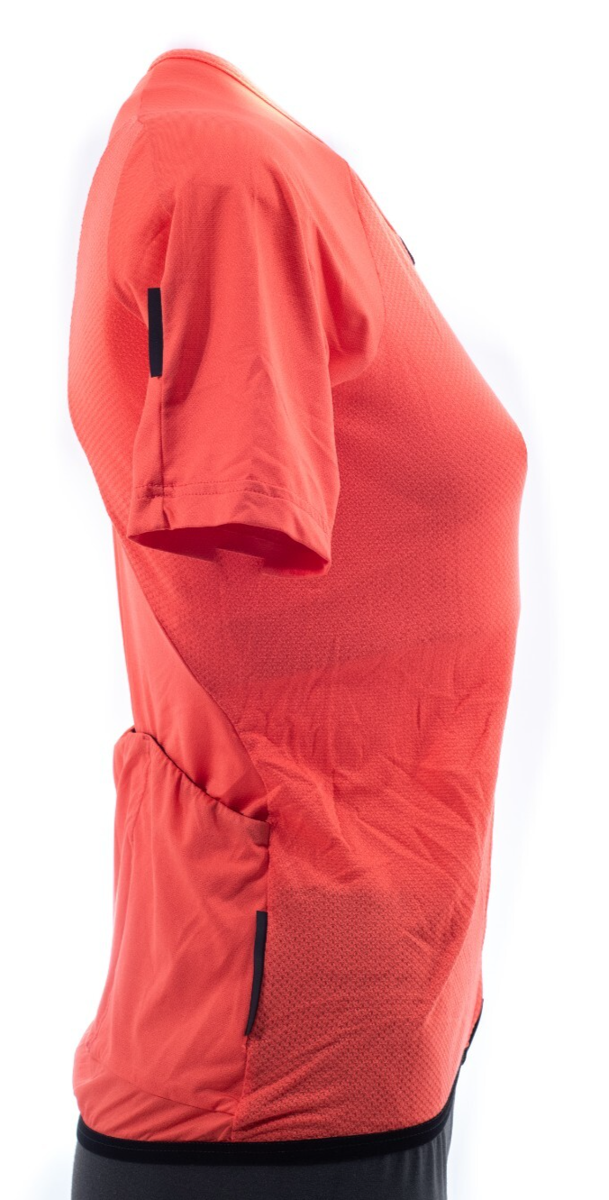 Velocio Women Radiator Mesh Short Sleeve Jersey MEDIUM Coral Road Gravel Bike