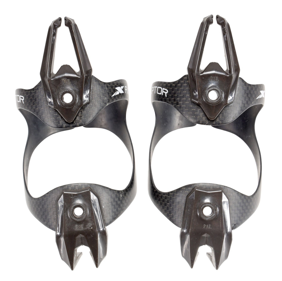 XLAB Raptor Carbon Road Bike Water Bottle Cages PAIR 3K Matte Black Triathlon CX