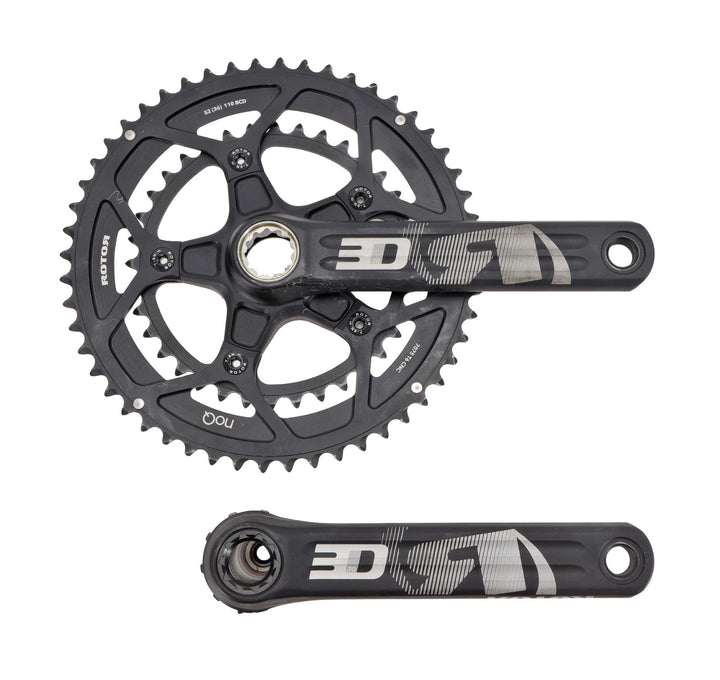 ROTOR 3D30 2 x 11 Spd Alloy Road Bike Crankset 172.5mm 52/36T noQ 110BCD Gravel