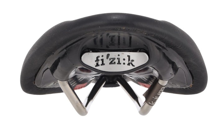 Fizik Arione VS Carbon Reinforced Road Bike Saddle 130mm 7 x 7mm Kium Rail BLACK