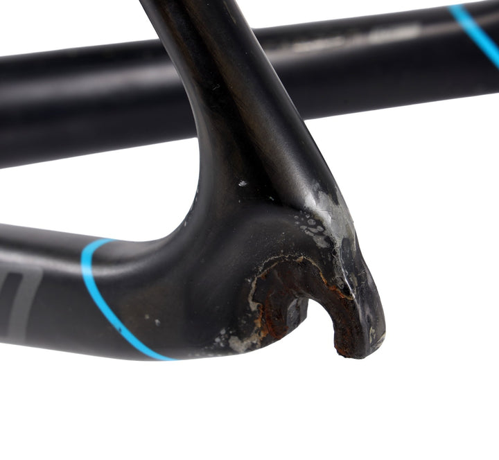 Specialized Tarmac Pro Race Carbon Road Bike Frameset 58cm CYAN 700c QR Rim 2015