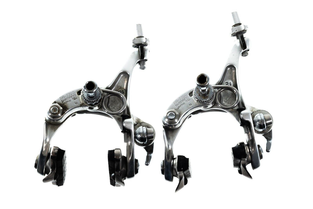 Shimano Dura Ace BR-7700 Road Bike Dual Pivot Side Pull Brake Caliper Set F + R