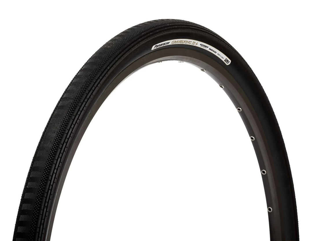 Panaracer GravelKing SS+ Gravel Bike Tire Tubeless 700x 43c Black TLC Cyclocross
