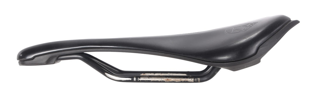 PRO Turnix Performance Carbon Road Bike Saddle 142mm 7 x 7mm INOX Gravel BLACK