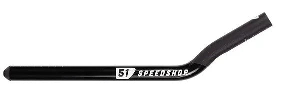51 Speedshop FSM Carbon Aerobar Extensions 380mm PAIR 75mm 30º TT Tri 15mm OS