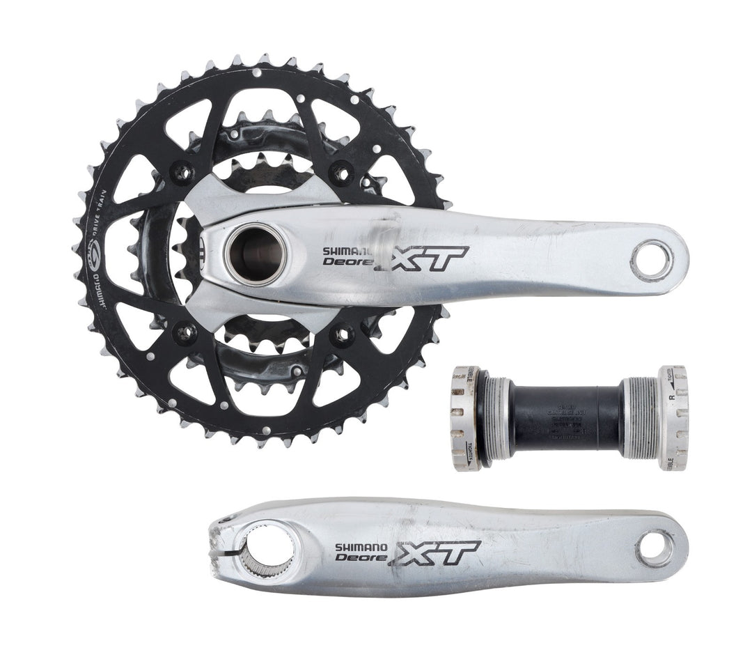 Shimano Deore XT 3x 9 Spd FC-M760 Mountain Bike Crankset 175mm 44/32/22T w/ BB
