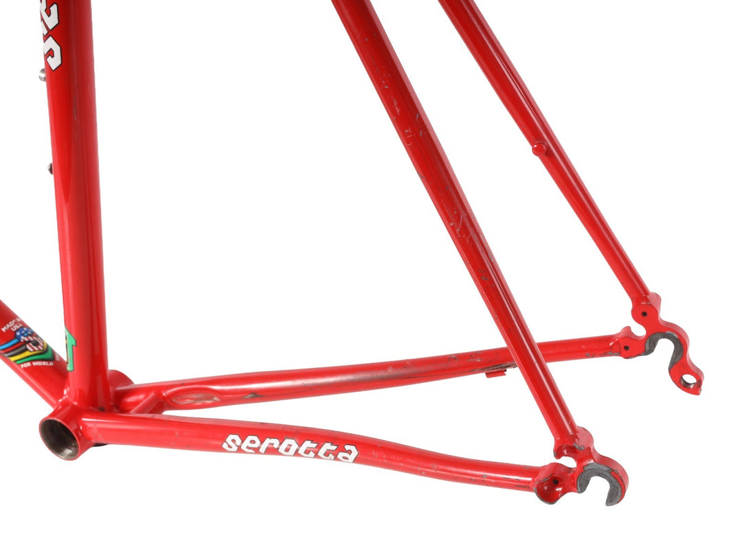 Serotta Classique Steel Road Bike Frameset 60cm Carbon Fork RED 700c Reynolds