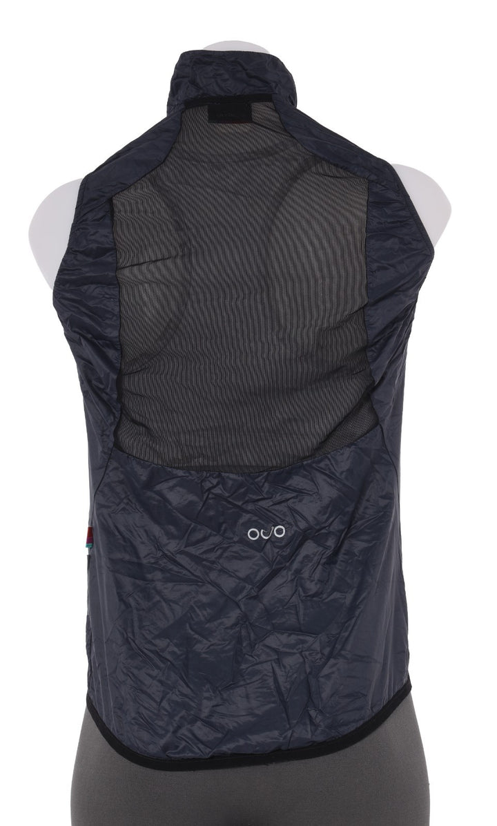 Velocio Ultralight Cycling Vest Women SMALL Dark Blue Road Bike Gravel Race Mtn