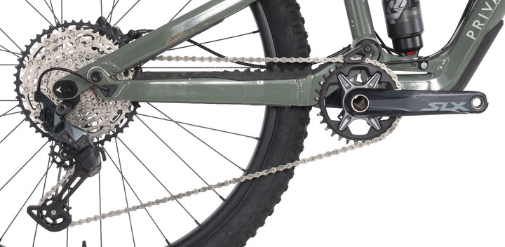 Privateer 161 Gen2 Alloy 29" Enduro Mtn Bike 1x 12s P2 MD Green Fox Shimano 2024