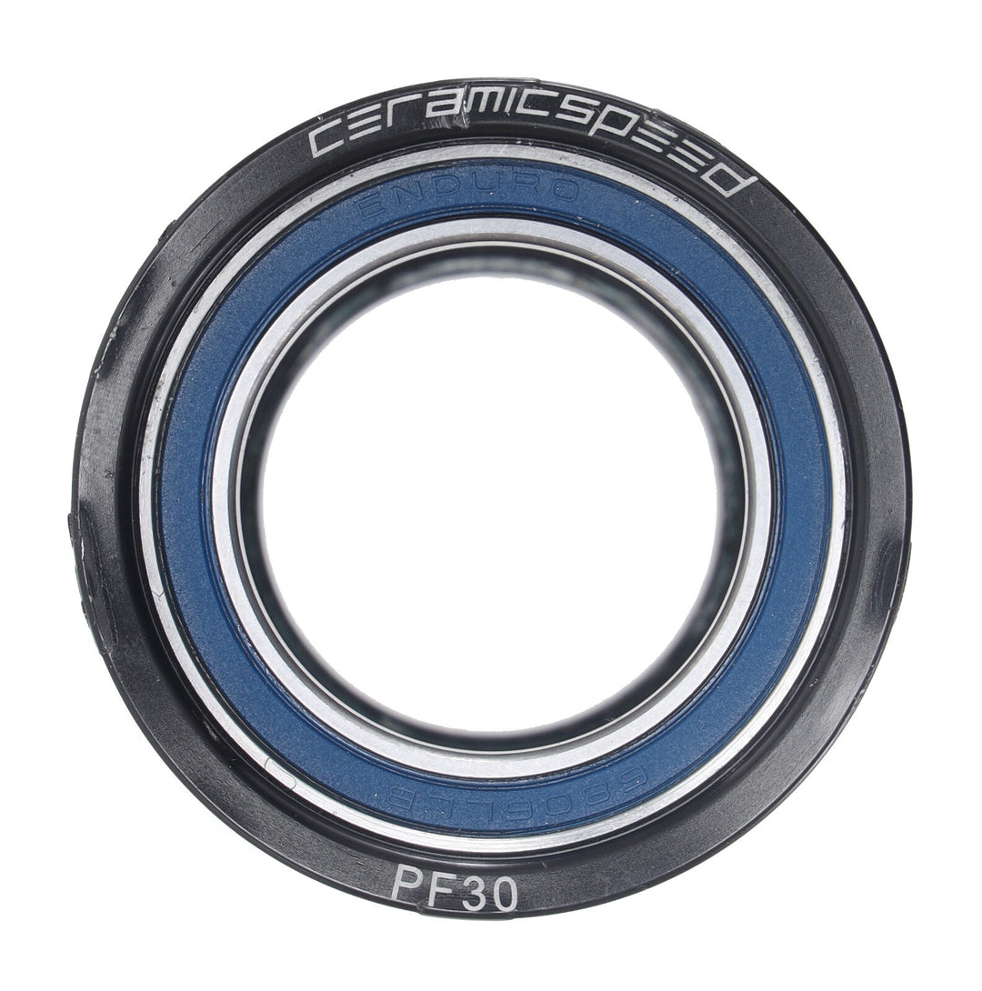 CeramicSpeed PF30 Press Fit Bottom Bracket Shell w/ Enduro Steel Bearings 30mm