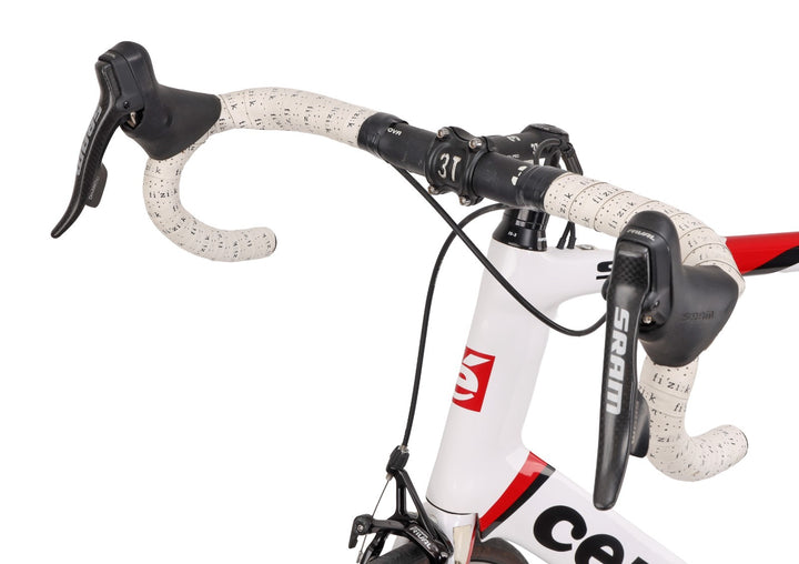 Cervelo S5 Team Carbon Road Bike 2x 10 Speed 61cm SRAM WHITE 700c Rim QR 2012