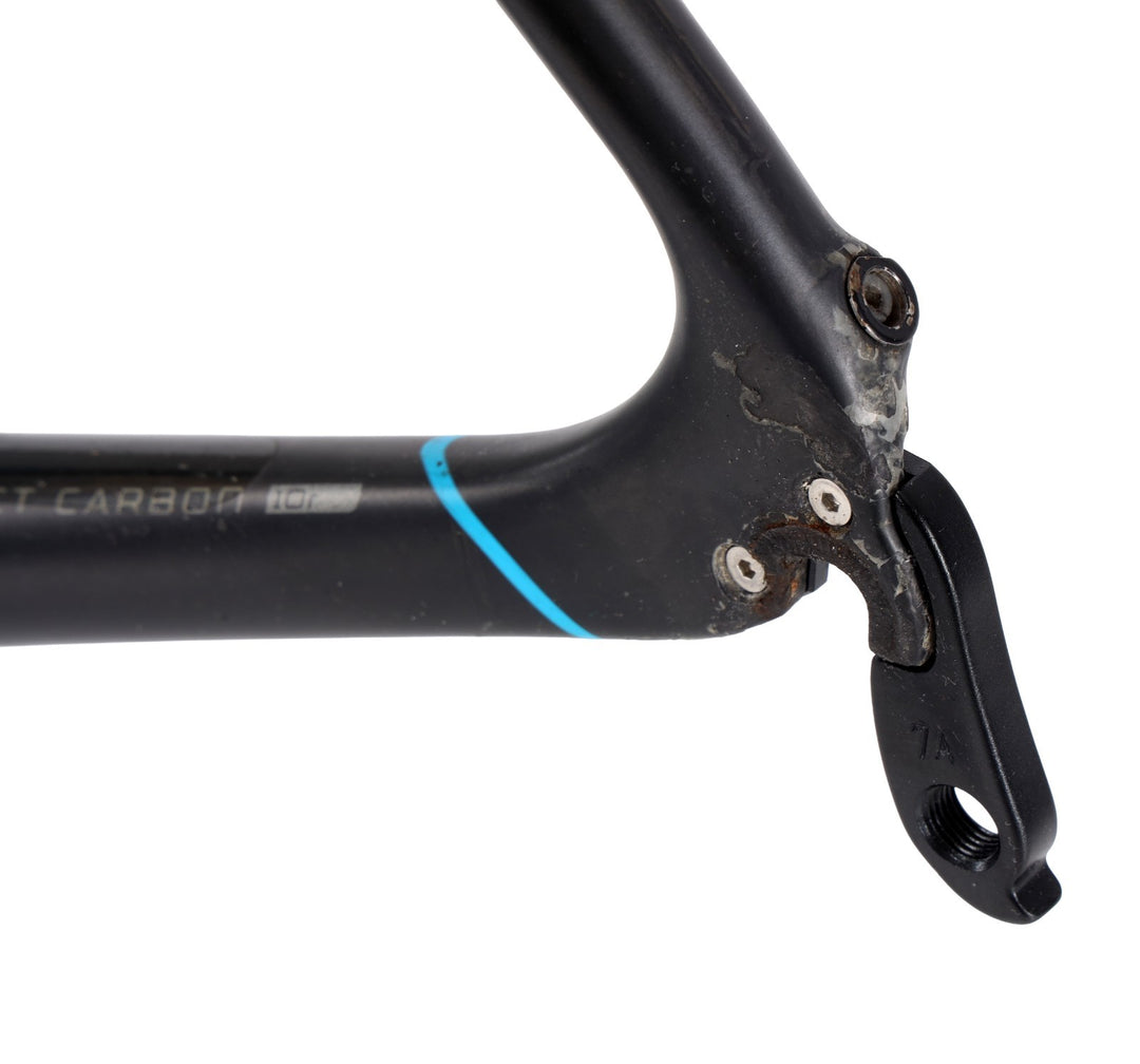 Specialized Tarmac Pro Race Carbon Road Bike Frameset 58cm CYAN 700c QR Rim 2015