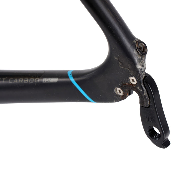 Specialized Tarmac Pro Race Carbon Road Bike Frameset 58cm CYAN 700c QR Rim 2015
