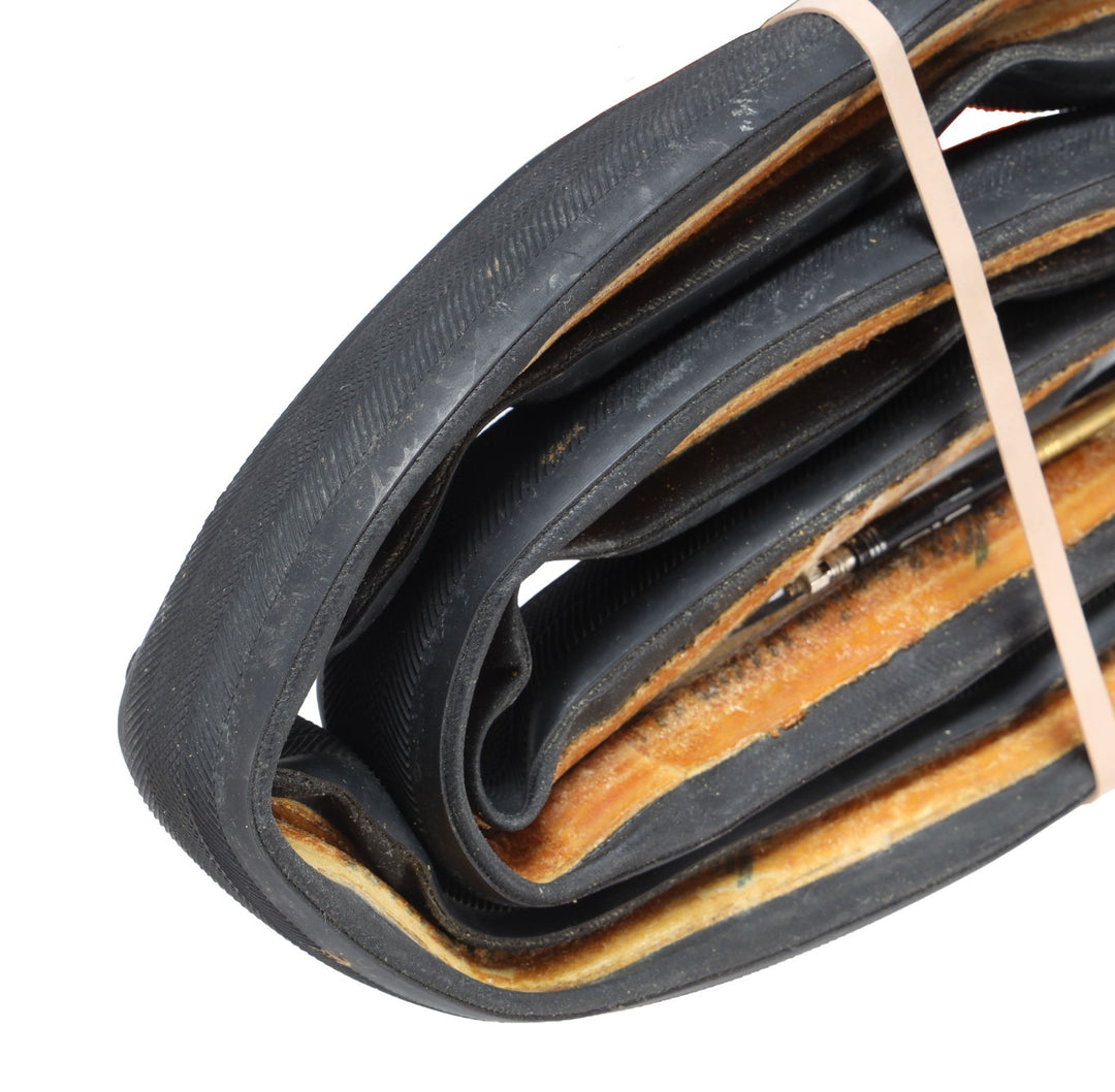 Vittoria PAVE CG Pro Series Tubular Road Bike Tire PAIR 28" x 25c BLACK Tri TT