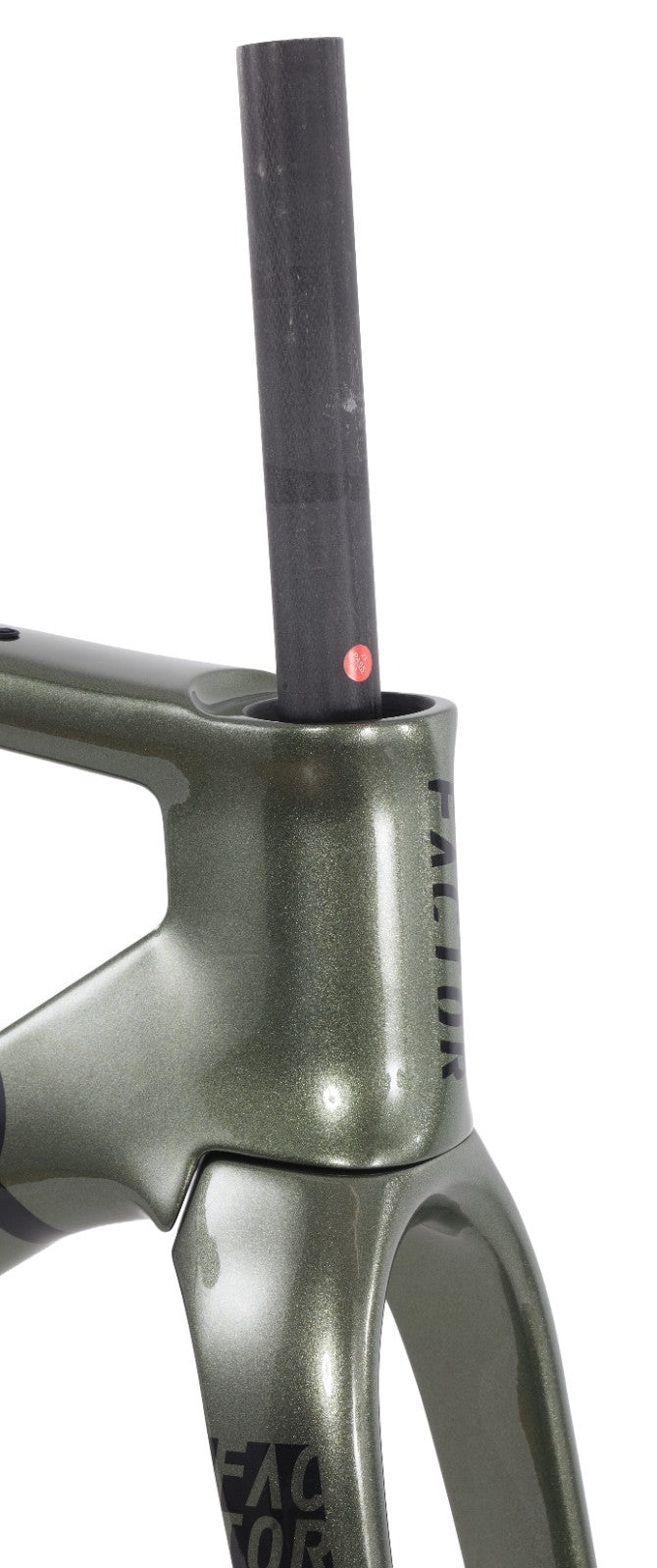 Factor Ostro Gravel Premium v1 Carbon Disc Frameset 54cm Olive CeramicSpeed 2023