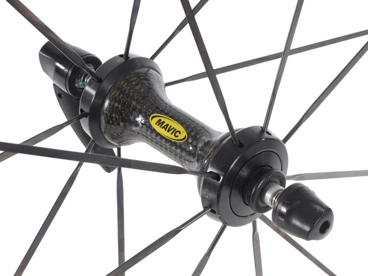 Mavic Cosmic Carbone Pro SSC Tubular Road Wheelset 10 Sp PowerTap SL 700c Rim QR