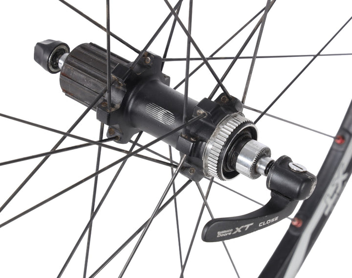 Shimano Deore XT Alloy Tubeless Mtn Bike CL Disc 26" REAR Wheel Shimano 10 Sp XC