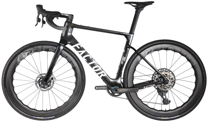 Factor Ostro Gravel 1x 12 Sp Carbon Disc Bike 56cm SRAM Red XX1 Power 2023/24