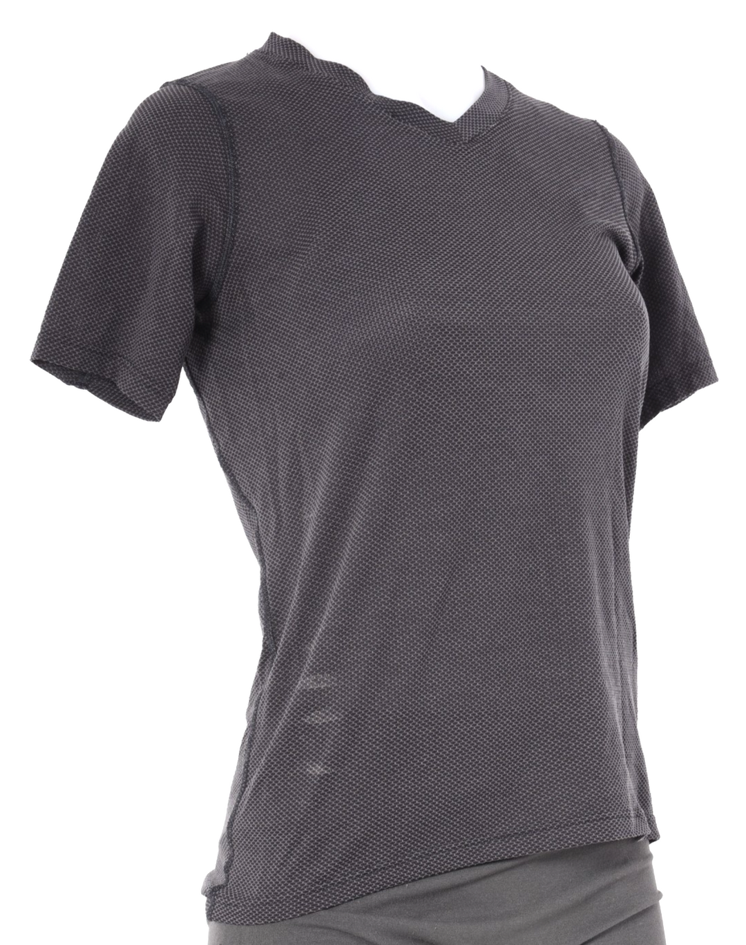 Velocio Mesh Mid-Weight SS Base Layer Women Crew SMALL Grey Road Gravel CX