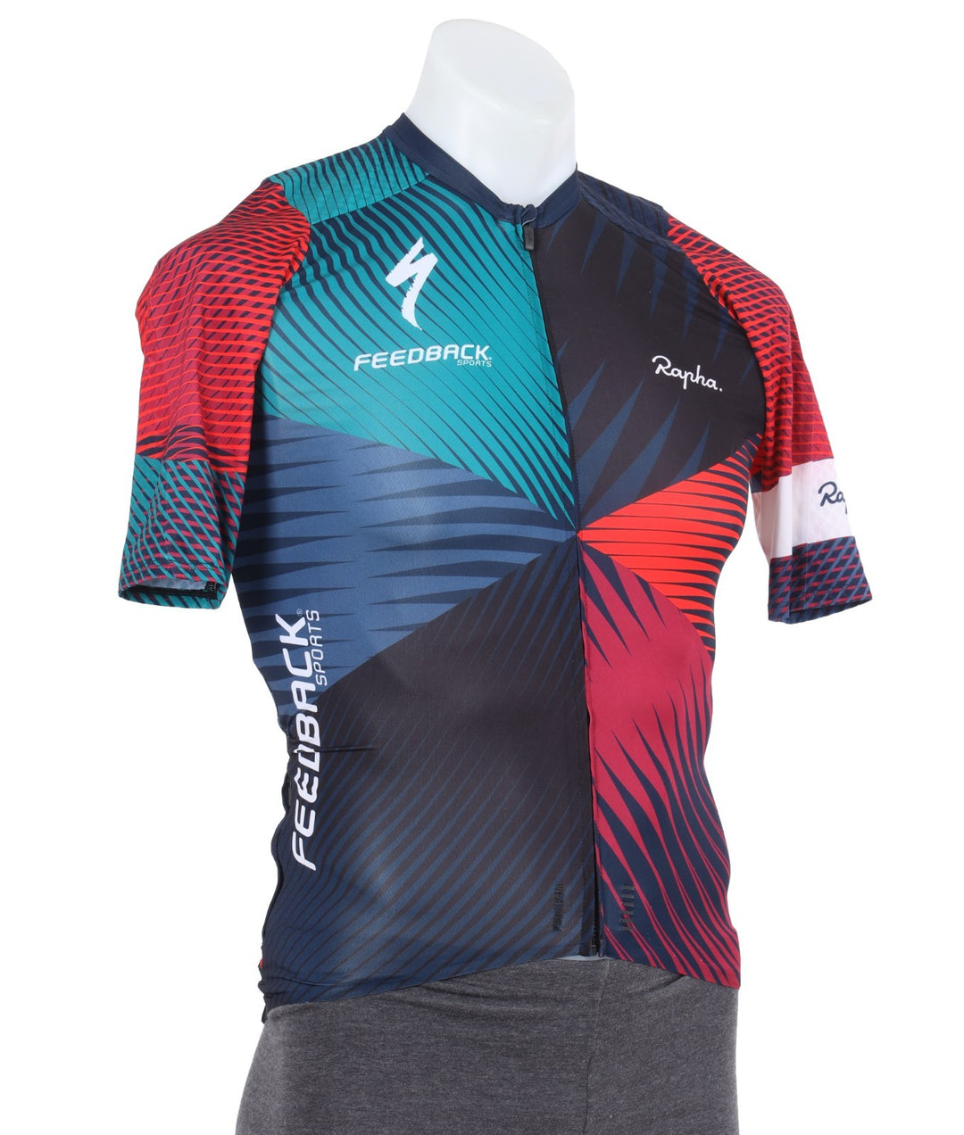 Rapha Pro Team Specialized SRAM Aero II Short Sleeve Cycling Jersey Men M Black