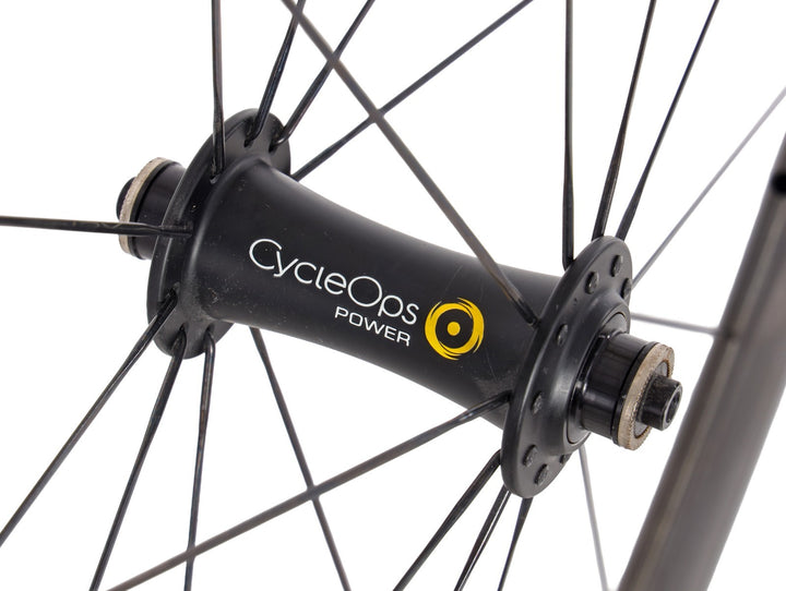CycleOps PowerTap Carbon Road Bike FRONT Wheel Clincher 700c Aero QR Rim Brake