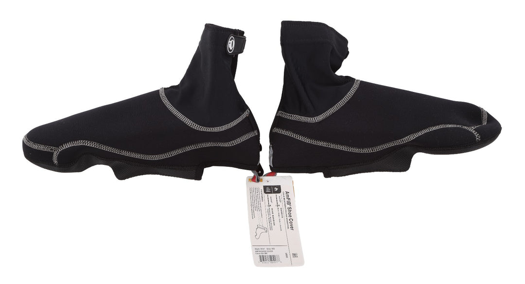 Pearl Izumi AmFIB Shoe Cover MEDIUM Black Road Bike MTB Touring Cycling Winter