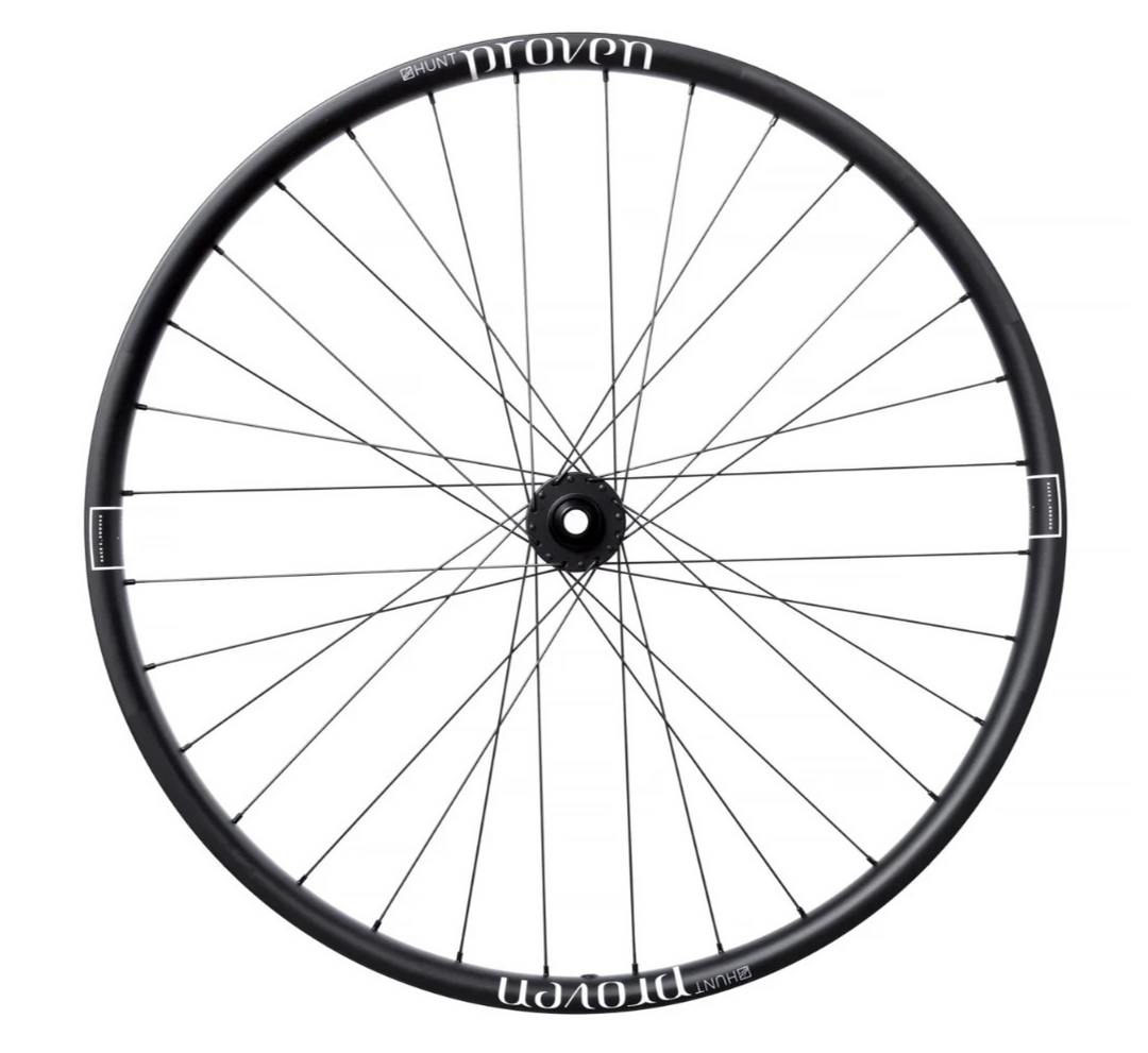 HUNT Proven Race E_Enduro Carbon 27.5" Disc Tubeless 15x110mm FRONT Wheel 6-Bolt