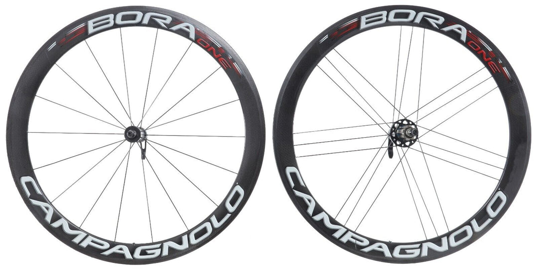 Campagnolo BORA ONE 50 Carbon Tubular Road Bike Wheelset 9-12 Speed QR Rim Race