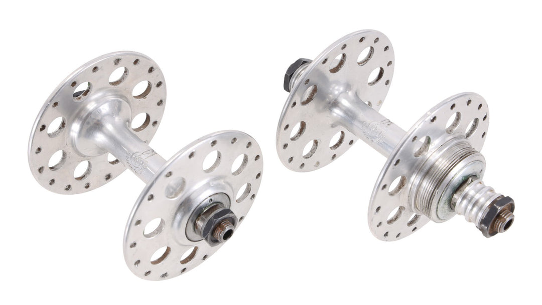 Campagnolo Nuovo Tipo Road Bike High Flange Hub Set F/R 36H 100/120mm Vintage