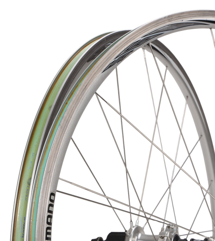 Shimano 105 WH-6500 Alloy Clincher Road Wheelset 10 Spd 700c Rim Brake QR Aero