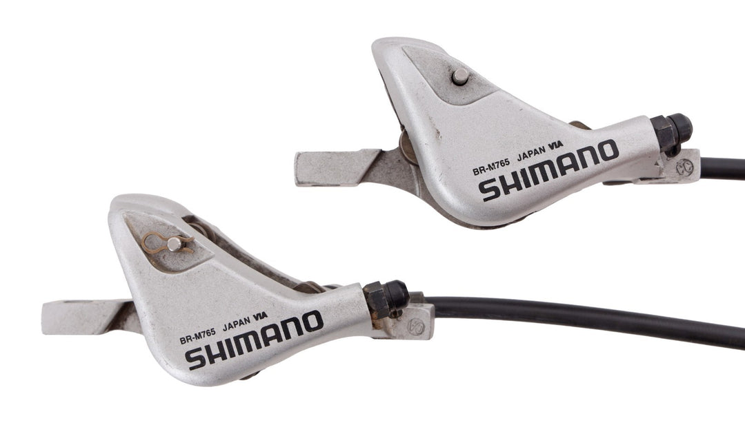 Shimano XTR ST-M965 Dual Control 3x9s MTB Shift Brake Lever SET w/ Calipers Post
