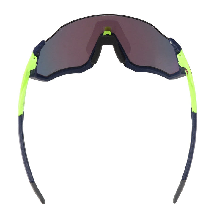Oakley Flight Jacket Cycling Sunglasses Matte Navy/Retina Burn Prizm OO9401-0537