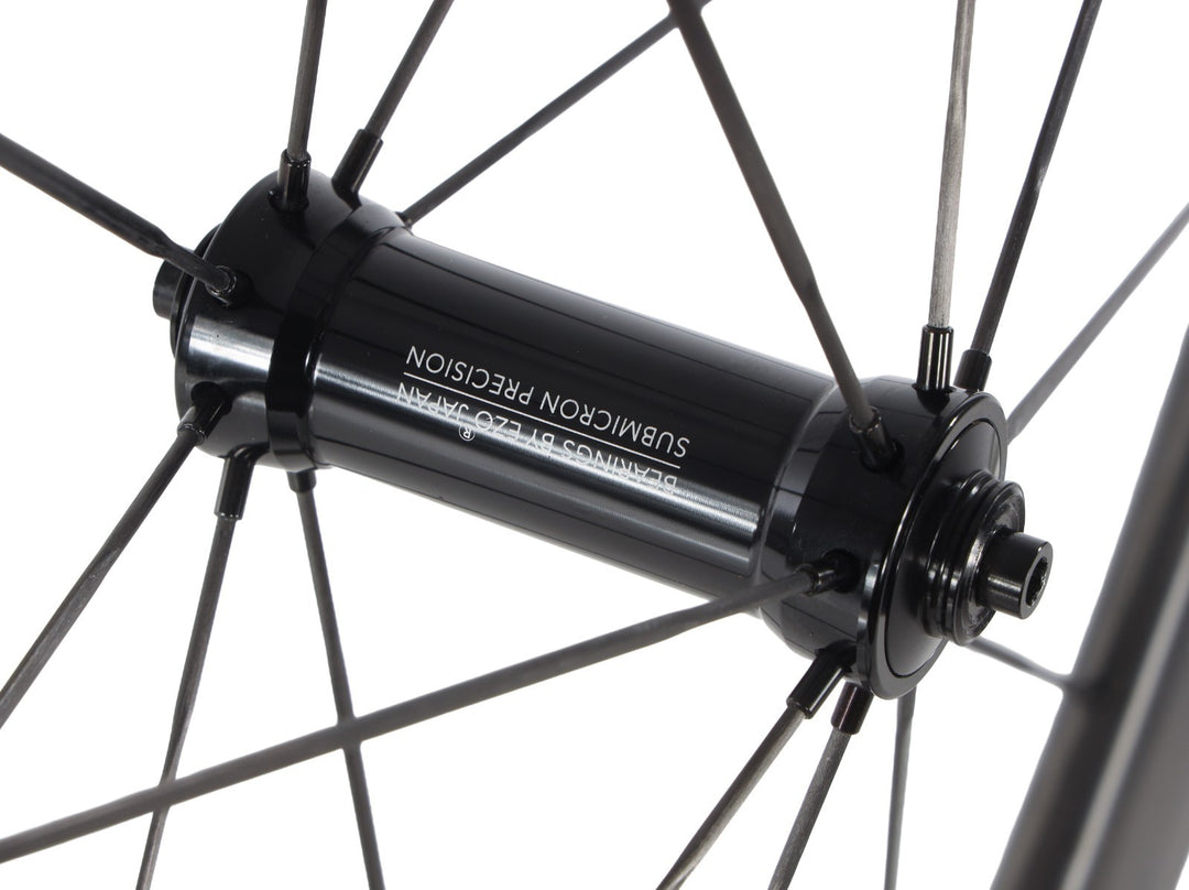 HUNT 50 Aero Wide UD Carbon Spoke Tubeless FRONT Road Wheel 700c EZO Rim QR Race