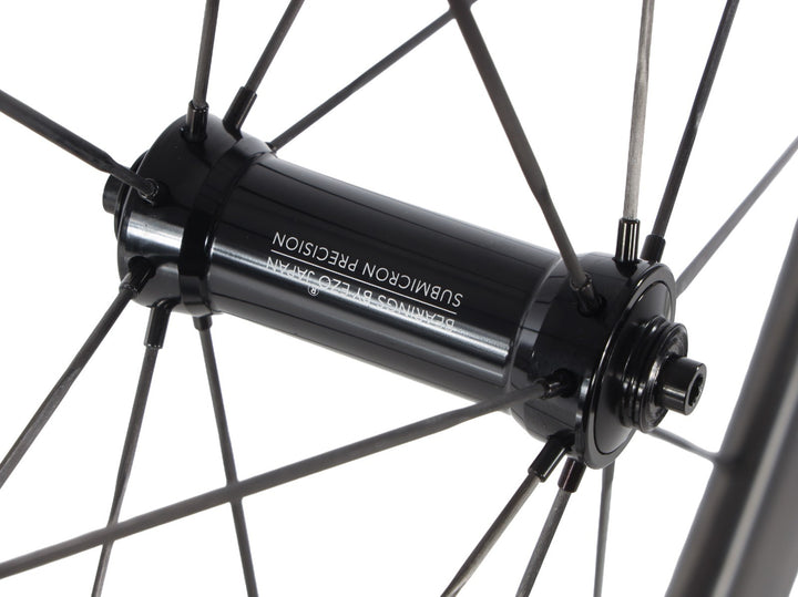 HUNT 50 Aero Wide UD Carbon Spoke Tubeless FRONT Road Wheel 700c EZO Rim QR Race